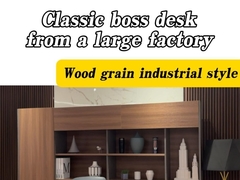 Modern 4 kişilik ofis mobilyaları, gizlilik için ön kapaklı masa