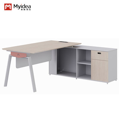 Destek özelleştirme Foshan fabrikası Myidea Modern 4 kişilik Ofis Mobilyaları Metal Bacaklı Çalışma Masası, Staff Executive Modern Ofis Çalışma Masası