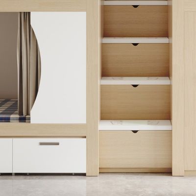 High Stability Capsule Hotel Bed With Non Human Damage Protection Support customization
