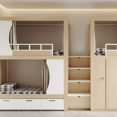 High Stability Capsule Hotel Bed With Non Human Damage Protection Support customization