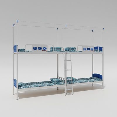 Support customization Stylish and Functional Dormitory Bunk Bed for Student Accommodations