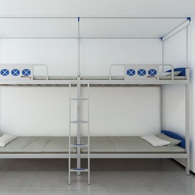 Support customization Stylish and Functional Dormitory Bunk Bed for Student Accommodations