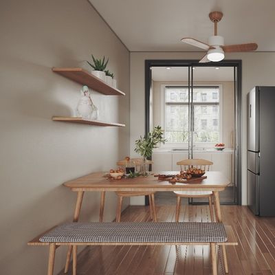 satın al Bir daire için modern, işlevsel ve kolayca monte edilebilen ahşap bir yemek masası Kişiselleştirme desteği online manufacture