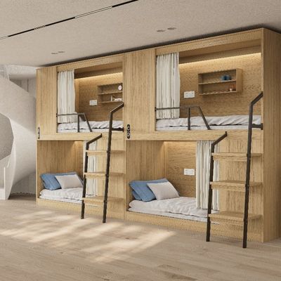 satın al Destek özelleştirme Güvenli, sağlam ve istikrarlı Modern daireler için iki katlı yatak mobilyaları online manufacture