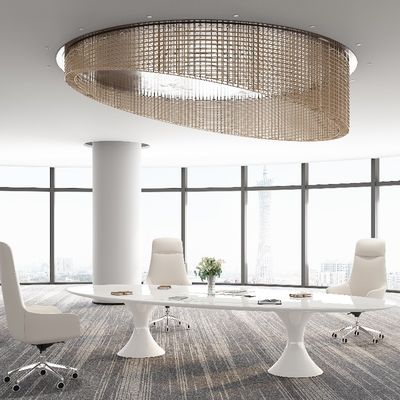 satın al Destek özelleştirme Özelleştirilebilir Saf Beyaz Kar Dağı Beyaz Masaüstü 36 Renk Seçeneği W3200 * D1600 * H750 online manufacture