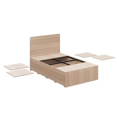 Support customization Modern Minimalist Single Bed Suitable For Hotel And Dormitory Furniture In Various Sizes