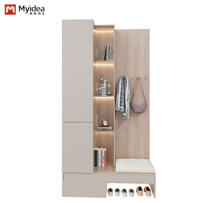 satın almak Ayakkabı Dolabı Kitap Dolabı Lamp Belt Tasarımı ile Tek Parça Dolabı Destek özelleştirme online manufacture