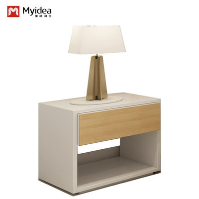 satın almak Destek özelleştirme Modern Ahşap Yatak Dolabı Depolama Yatak odası veya oturma odası için gece masaları Ticari Mobilya online manufacture