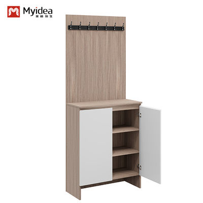 satın almak Destek özelleştirme Modern Açık Dolap Yatak Oda Ev Otel Üst Asılı Şapka Rack Alt Ayakkabı Depolama online manufacture
