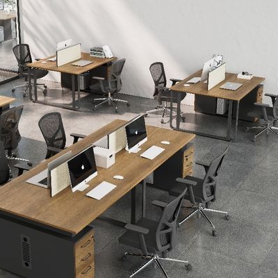 satın al İki kişilik modüler ofis masası özelleştirme ile kombinasyon Genişletilebilir özellik ve üç çekmece Henüz yorum yok online manufacture