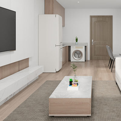 satın almak Ticari Mobilya Modern özelleştirme Lüks Ahşap Panel Ofis ve otel oturma odası için masaüstü online manufacture