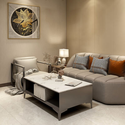 satın almak Modern Lüks Çağdaş Ahşap Panel Destek özelleştirme Kahve Masaları Çay ve Otel Kullanımı İçin Mermerli Çok yönlü Ofis ve Oturma Oda Mobilyaları online manufacture