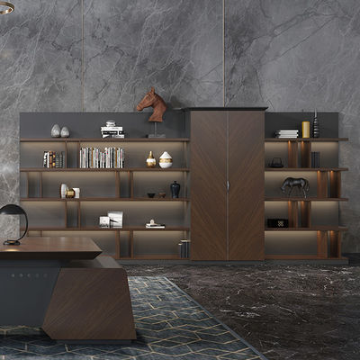 satın al Destek özelleştirme Çağdaş Patron Ofisi Dosya Dolabı Modern Tasarım Düzenlenebilir Ahşap / Metal / Plastik Ev Depolama Ofis ve sergi salonu online manufacture