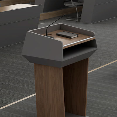 satın almak Destek özelleştirme Modern Lectern Ahşap Panel Çelik Plastik Malzemeler Sahne Büyük Etkinlik Merkezi Okul Toplantı Odası Ofis Otel Açık Spor Salonu online manufacture