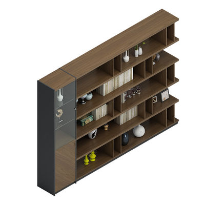 Contemporary Boss's Office Filing Cabinet Modern Support customization Design Wooden/Metal/Plastic Home Storage Office Glass Panel