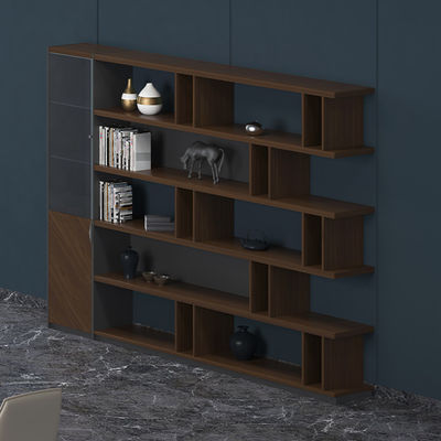 Contemporary Boss's Office Filing Cabinet Modern Support customization Design Wooden/Metal/Plastic Home Storage Office Glass Panel
