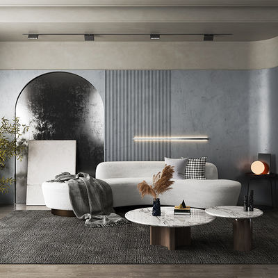 satın al Destek özelleştirme Nordic Minimalism Deri Kanepe Seti, Ofis, Yatak Odası, Yenilikçi Yay Tasarımı, Metal Bacaklar, Üç kişilik, Kumaş online manufacture