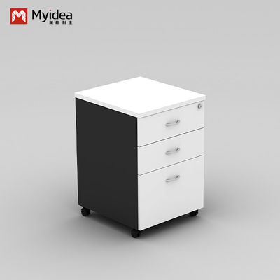 Support customization Combination Lockable Fixed Cabinet for Office, Simple Desk Edge Low Cabinet with Drawers for Storing Items