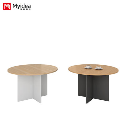 Custom Lounge, Corporate Lobby, Round Conference Table, Multi-Guest Circular Meeting Table, Discussion-Style Coffee Table, Informal Conversation Seating
