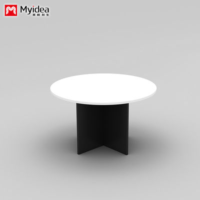 Custom Lounge, Corporate Lobby, Round Conference Table, Multi-Guest Circular Meeting Table, Discussion-Style Coffee Table, Informal Conversation Seating