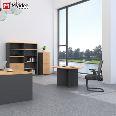 Custom Lounge, Corporate Lobby, Round Conference Table, Multi-Guest Circular Meeting Table, Discussion-Style Coffee Table, Informal Conversation Seating