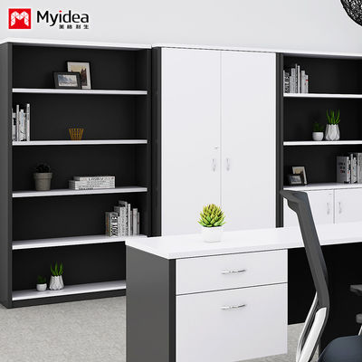 Wooden Filing Cabinet For Storing Documents And Materials, High Cabinet, Modern Office Storage Cabinet, Company Lockable Cabinet