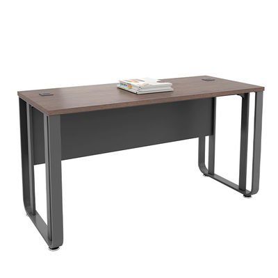Independent Desk With Wire Box And Adjustable Steel Foot Board For Company Executives, Office Furniture