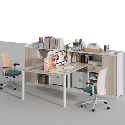 Finance Office Desk And Chair Combination, Simple Modern Screen, Employee Desk, Office Desk, 6-4 Person Seat, Booth