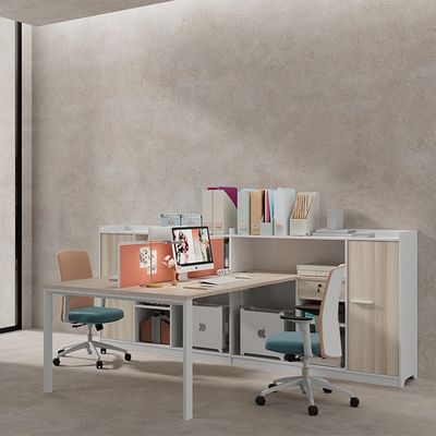 Finance Office Desk And Chair Combination, Simple Modern Screen, Employee Desk, Office Desk, 6-4 Person Seat, Booth