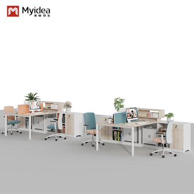 satın al Basit Modern Personel Masaları ve Sandalyeleri Ticari Mobilya Özelleştirme Kabul Edildi, Finans Personeli için Kart Tutuculu Altı Kişilik Çalışma İstasyonları online manufacture
