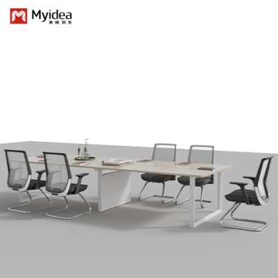 satın al Foshan Kaynak Fabrikası Açık Renkli Konferans Masası Büyük İş Toplantı Karşılama Masası Ofis Mobilyası online manufacture