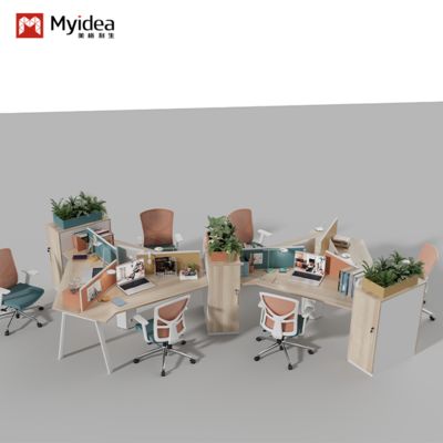 satın al Myidea Büyük Depolama Dolapları, Ofis Masaları, Yüzey Ekranları, Personel Masaları ve Sandalyeleri, Bilgisayar Masalarıyla Eşleştirilmiş ve Çok Kişilik Ofis Mobilyaları online manufacture