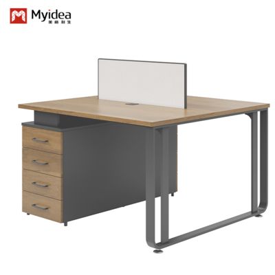 Myidea Industrial Style Office Desk Staff Workstation Screen Office Workstation Combination Simple and Modern