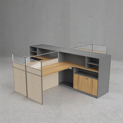 Myidea Light Industry Wind Chief Deputy Cabinet Financial Desk Large Storage Space Classic American Cherry Staff Desk