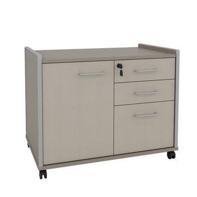 Myidea Industrial Style Movable Sub Cabinet Office Furniture Simple Storage File Cabinet