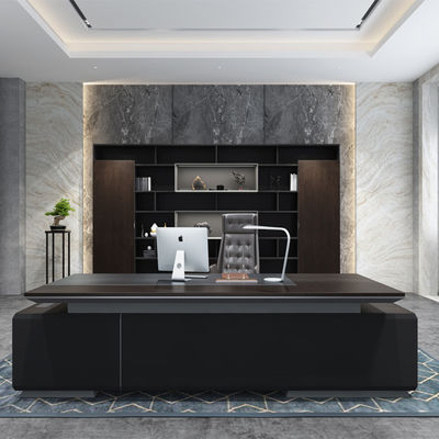 Foshan President'S Desk, Supervisor'S Desk, Boss'S Desk, Office Desk And Chair Combination, Modern And Simple Large Class Desk, Office Furniture