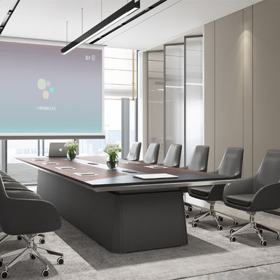 satın al Modern minimalist büyük katı ahşap konferans masası, İskandinav iş görüşmeleri başı resepsiyon masası, özellemeyi destekleyen katı ahşap masa online manufacture