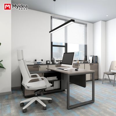 satın al bağımsız ofis için modern yönetici masası, büyük sınıf amir masası, dolap depolama tasarımı, ofis için geliştirilmiş atmosfer online manufacture