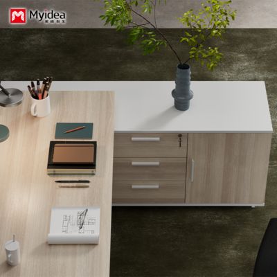 modern manager desk for independent office large class supervisor desk cabinet storage design enhanced atmosphere for office