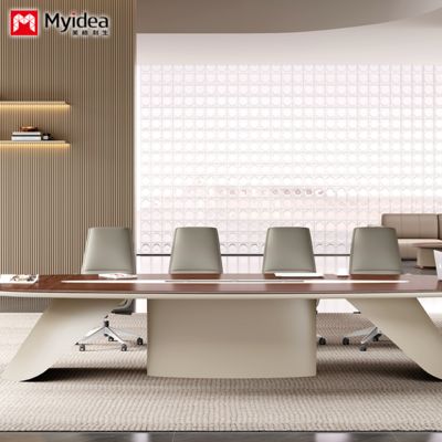 satın al özelleştirme ofis mobilyaları，çalışma masası，büyük konferans uzun masa，sade ve modern ofis masa ve sandalye kombinasyonu online manufacture