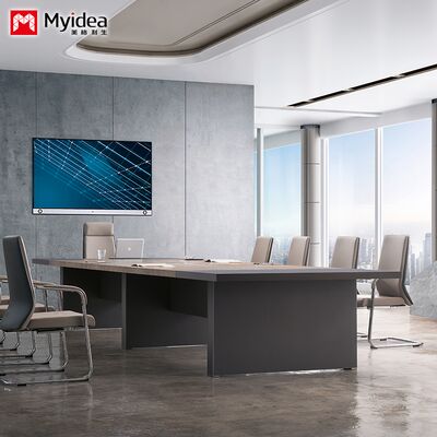 satın al Morandi Renk Konferans Masası Yönlendirme Sistemi Şirket Ofis Toplantı Salonu Resepsiyon Masa ve Sandalye Kombine online manufacture