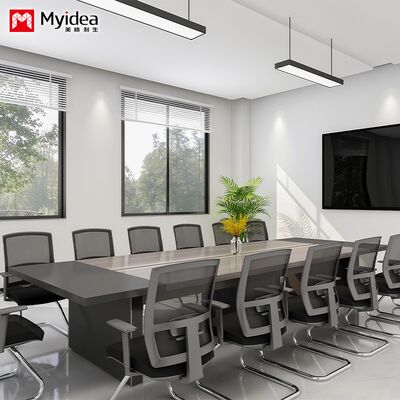 satın al Morandi Renk Konferans Masası Yönlendirme Sistemi Şirket Ofis Toplantı Salonu Resepsiyon Masa ve Sandalye Kombine online manufacture
