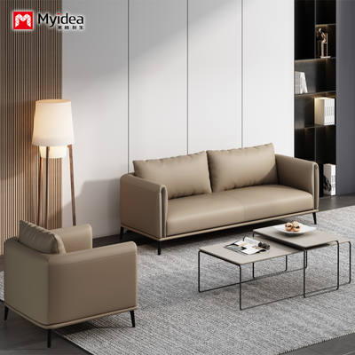 satın al Modern Ofis Kanepesi, Modern Resepsiyon, İş Resepsiyonu, müzakere, Eğlence Alanı, Deri Kanepe, Kahve Masası Kombinasyonu online manufacture