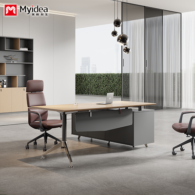 satın al Myidea İhracat ve Dış Ticaret Denetçisi Masası Sub Kabine Ofisi Masası ile L şeklinde Patron Masası online manufacture