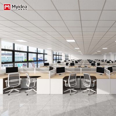 satın almak Temizlenmiş Cam Ekranlı Ticari Kaliteli Ahşap Ofis Masaları ️ Çok trafikli iş yerleri için dayanıklı, çizilmeye dayanıklı yüzey ve sağlam yapı. online manufacture