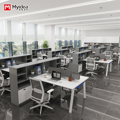 satın almak Güvenli Dijital Kilitli Yan Kabine ile Modüler Karşıt Personel Çalışma İstasyonu online manufacture