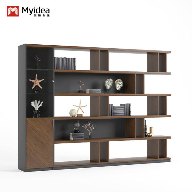 Contemporary Boss's Office Filing Cabinet Modern Support customization Design Wooden/Metal/Plastic Home Storage Office Glass Panel