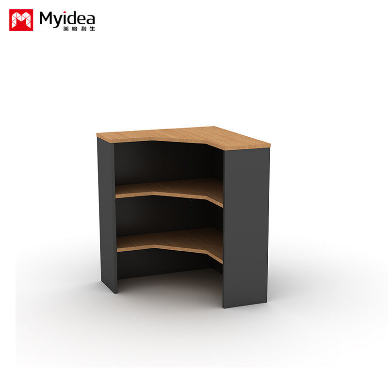 Foshan Irregular Document Storage Cabinet, Office Corner Shelf, Customizable Color