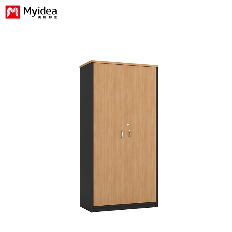 WoodenFilingCabinet for Storing Documents and Materials, High Cabinet Moder Office Storage Cabinet, Company Lockable Cabinet