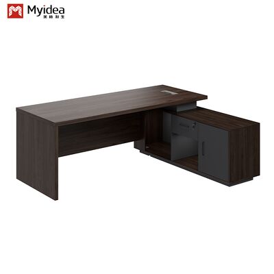 Yönetim bilgisayar masası depolama dolabı modern ahşap panel tasarımı dayanıklı çevre dostu yapısı montaj gerekli